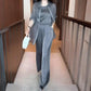 Damen 3-teiliger Set: Hemdjacke, Tanktop und Hose cetaut