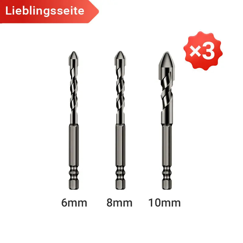 Exzenterbohrer mit schrägem Kopf und hoher Härte cetaut