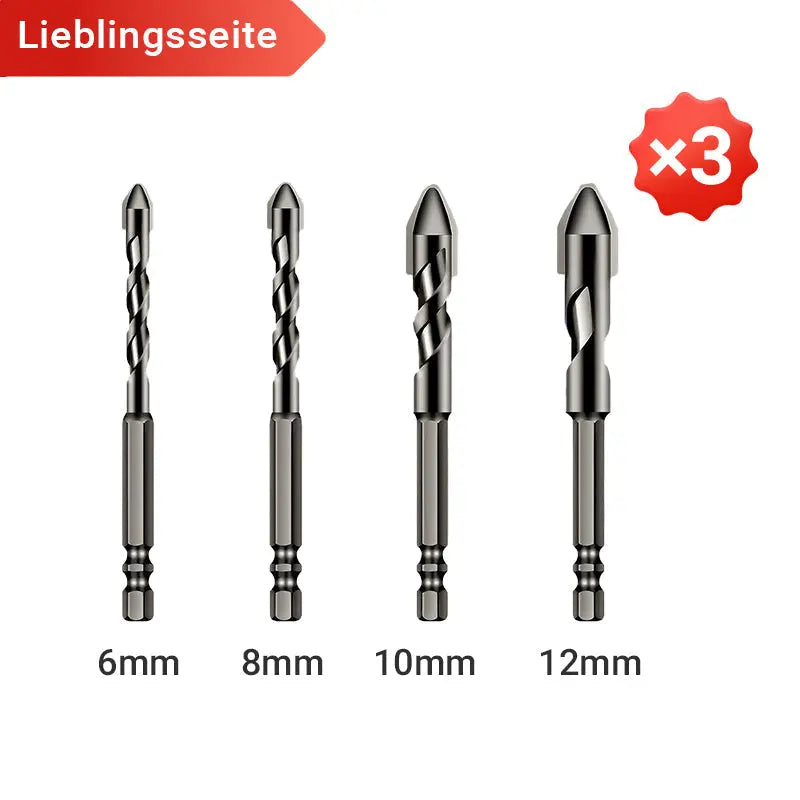 Exzenterbohrer mit schrägem Kopf und hoher Härte cetaut