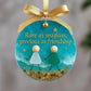 ⏳Freundschafts-Weihnachtsornament aus Seeglas🌊✨Von der Natur geformt und von Hand gefertigt💝