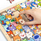 ✨ DIY-Holzrahmen für Katzenpuzzles – Bemalen, gestalten und präsentieren Sie Ihre Lieblingsfotos!