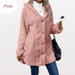 🎅 Festliche Vorratssale🧥Damen warme Jacke mit Kapuze und Rautenmuster🎁
