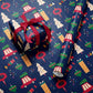 70 x 50 cm großer Weihnachtsgeschenkpapierbogen