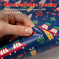 70 x 50 cm großer Weihnachtsgeschenkpapierbogen