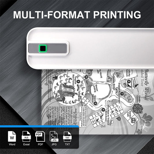 🔥Black-Friday-Mega-Angebot – 50 % Rabatt!🔥 Tragbarer Bluetooth-Thermodrucker – Drucken Sie überall! 🚀 Kostenloser Versand!