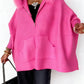 ⏳Limitiertes 50 % Rabatt⏰Damenjacke mit Pelzkragen in Uni-Farbe🧥